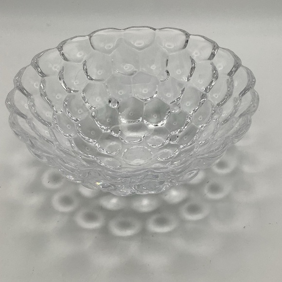 Orrefors Raspberry Crystal Glass Bowl - Picture 7 of 10